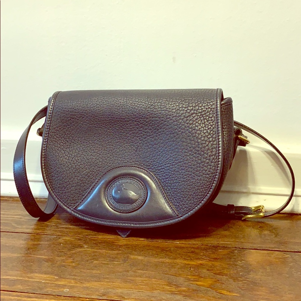Vintage AWL Dooney & Bourke Saddle Bag